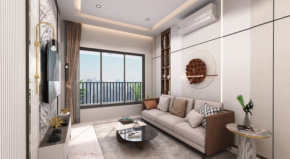 Illustrative living room from the developer’s project gallery